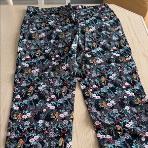 H&M Divided Multicolor Floral Pants